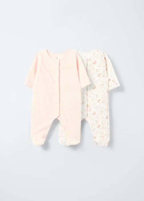 Paket od 2 pidžama kombinezona za bebe