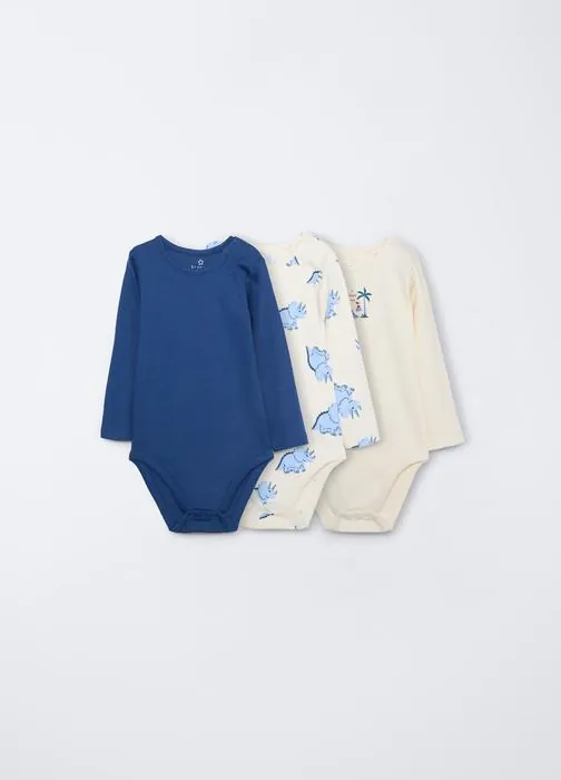 Paket od 3 bodyja za bebe