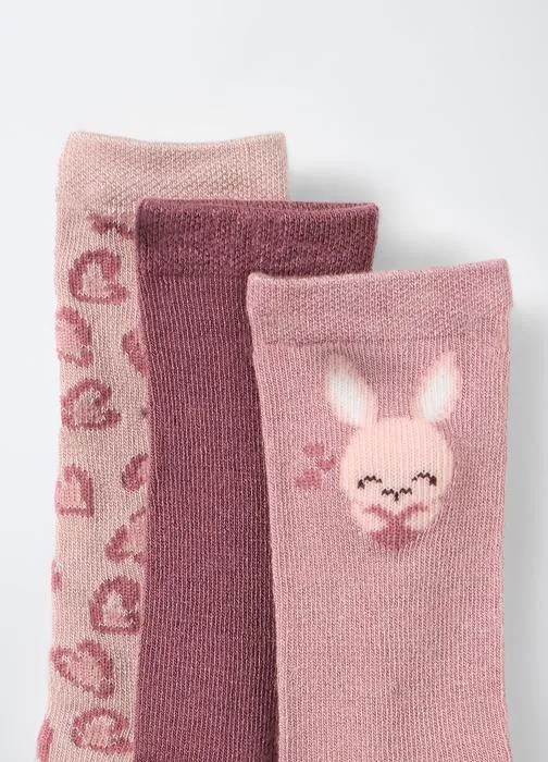 Paket od 3 para dugih čarapa za bebe