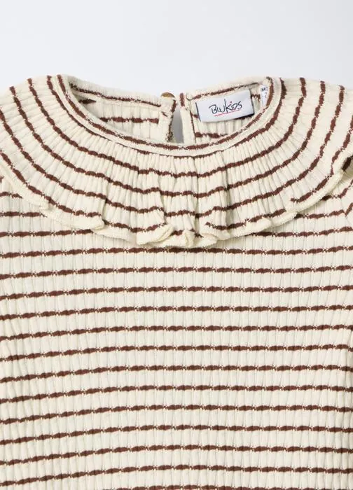 Rebrasta majica Slim Fit za bebe
