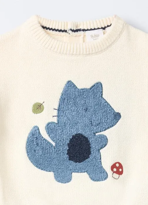 Pulover za bebe od čistog pamuka