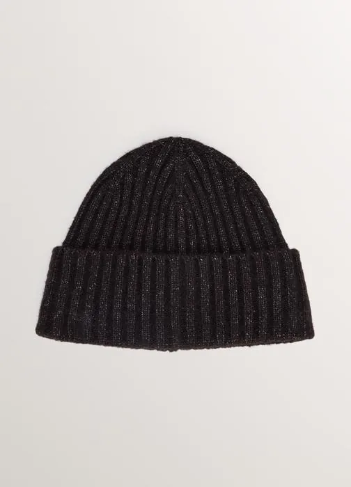 Muška pletena beanie kapa s manžetom