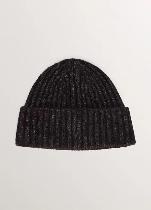 Muška pletena beanie kapa s manžetom