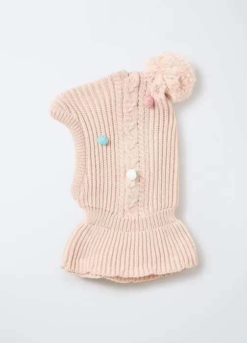 Pletena balaclava