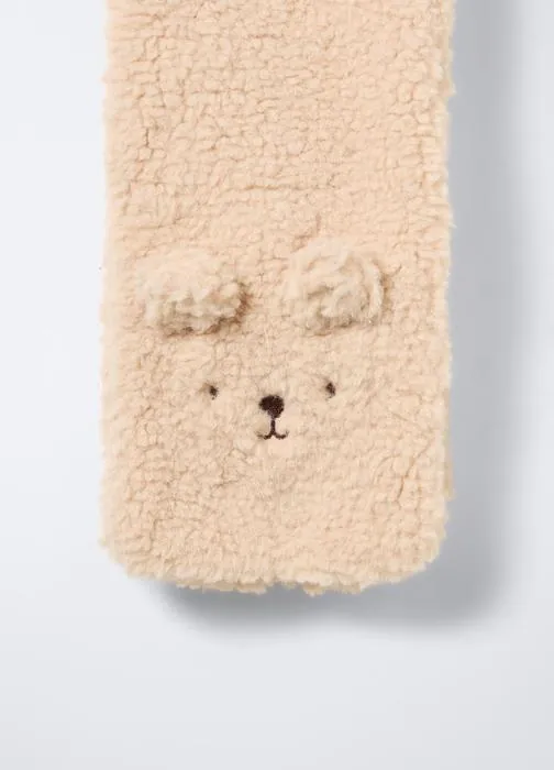 Šal s Teddy motivom i vezom