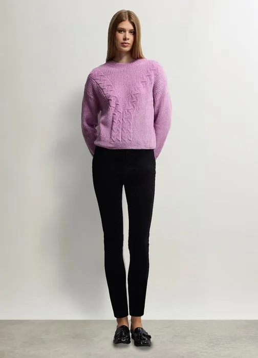 Ženske skinny rebraste tajice