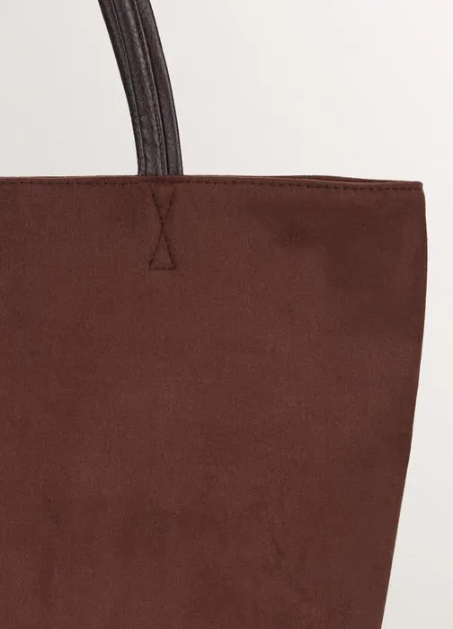 Shopper torba s umetkom od umjetne kože