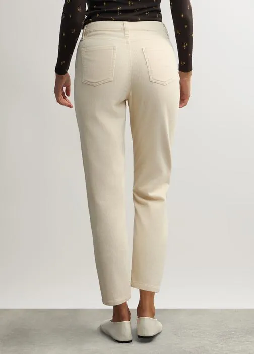 Mom Fit hlače od kordulja za žene