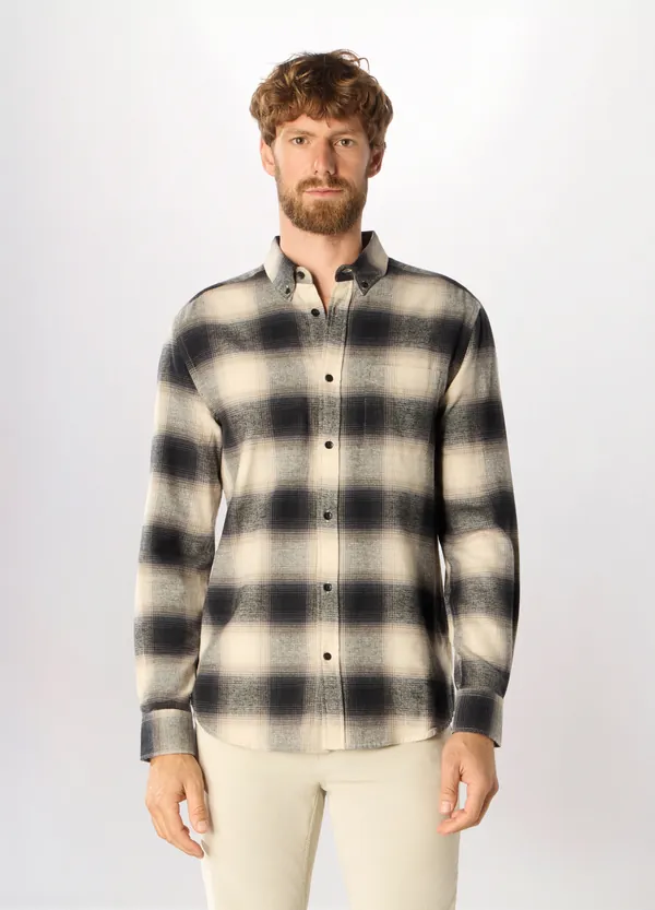 Muška slim fit košulja od flanela