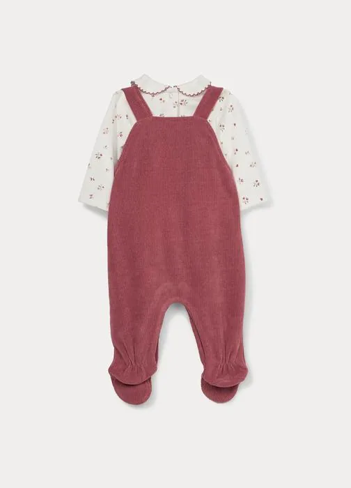 Paket za bebe s topom i salopetom