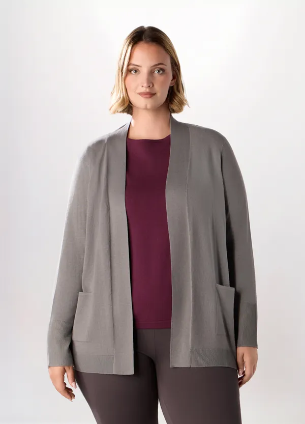 Otvoreni kardigan za žene curvy