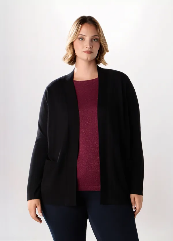 Otvoreni kardigan za žene curvy