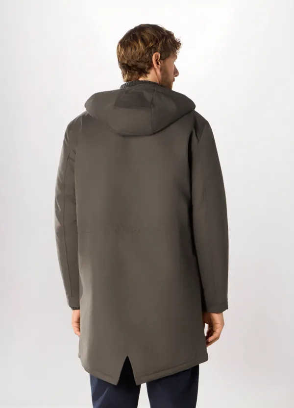 Muška parka od tehničkog materijala