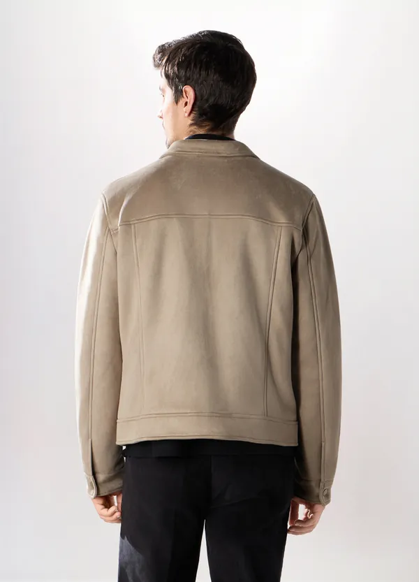 Muška jakna od brušene tkanine