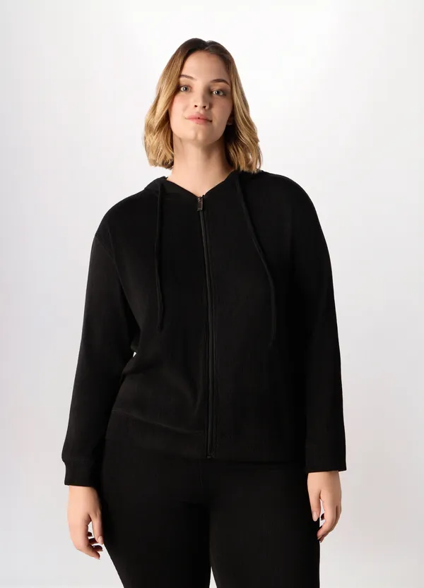 Ženska majica s kapuljačom curvy