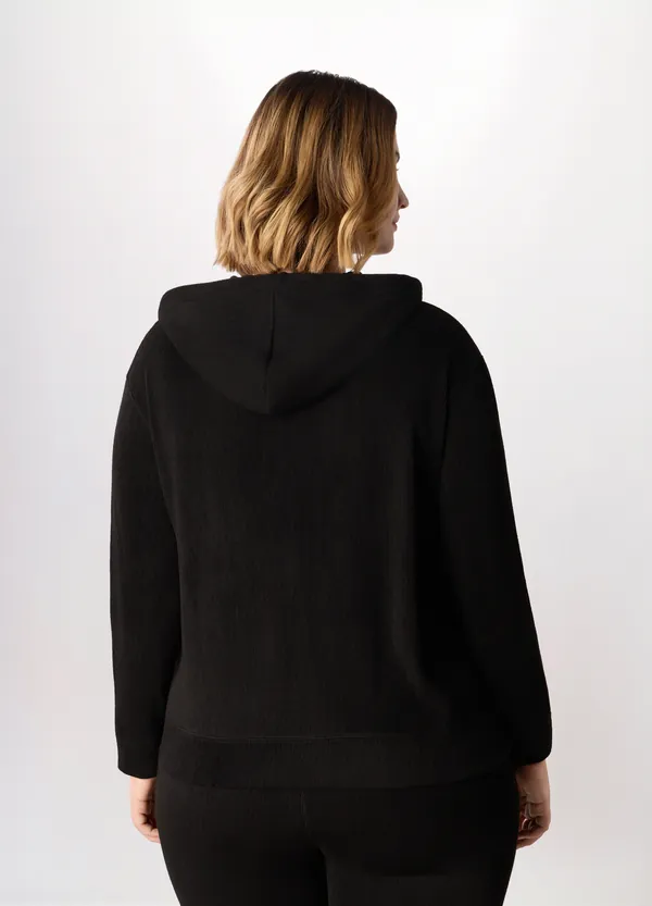 Ženska majica s kapuljačom curvy