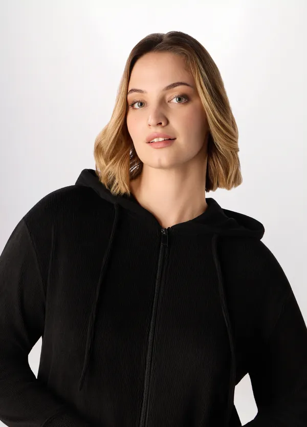 Ženska majica s kapuljačom curvy