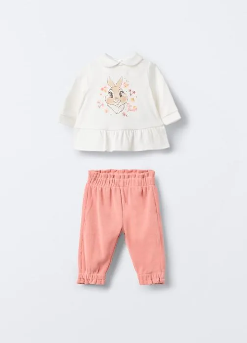 Set za bebe s Peter Pan ovratnikom