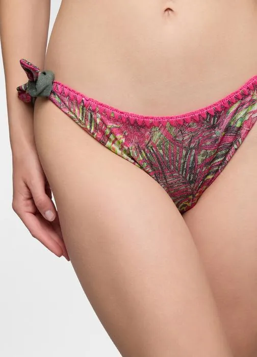 Ženski bikini s bočnim vezanjem